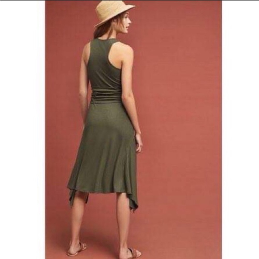 ANTHROPOLOGIE Ribbed Kingsolver Dress M